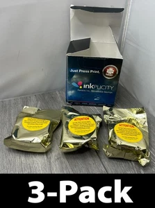 3-Pack InkPlicity HP 60XL CC641WN / CC644WN Refilled Ink For Select HP Models - Picture 1 of 10
