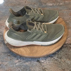 Adidas UltraBoost 22 Focus oliv - Herren Größe 7,5 - sportliche Lauf-Trainingsschuhe - Bild 1 von 12