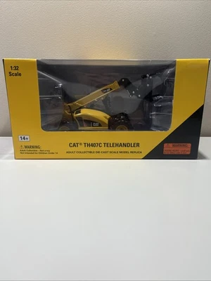 CAT TH407C Telehandler Model Die Cast 1:32 Toy Caterpillar Toy Norscot - Image 1 of 4