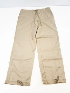 Pantalones Lauren Ralph Lauren pierna ancha para mujer pequeños con cordón utilitario caqui nuevos con etiquetas - Imagen 1 de 14
