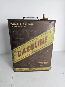 Vintage 2 Gallon Metal Gas Can Edward can company Desplay - Picture 1 of 8