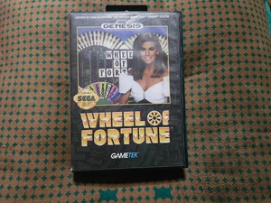 Glücksrad (Sega Genesis, 1992) komplett mit Handbuch CIB  - Bild 1 von 3