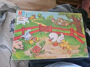 Puzzle Milton Bradley Farmszene 4493-2 17 x 11 Zoll 60 Teile Somerville - Bild 1 von 1