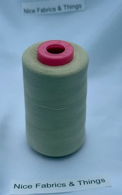 50 Spools - Light Yellow A121 Multi Purpose Sewing Thread - Image 1 of 3