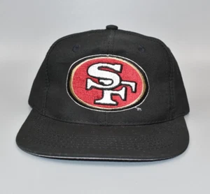 San Francisco 49ers Vintage Logo 7 Twill Snapback Cap Hat - Foto 1 di 4