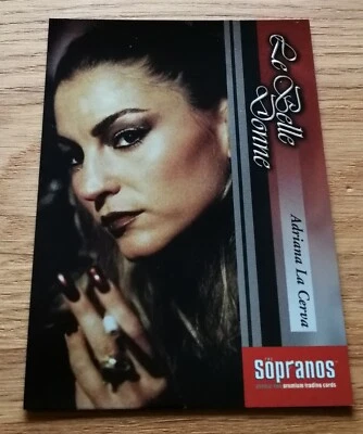 The Sopranos Season 1 Insert Trading Card LE BELLE DONNE BD-6 Adriana La Cerva - Bild 1 von 2