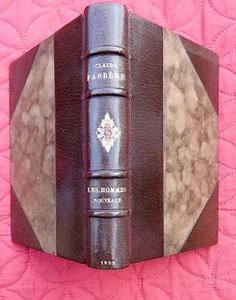 EDITION ORIGINALE RELIURE MAROQUIN Hommes Nouveaux Claude FARRERE N° 188 1922  7 - Photo 1/6