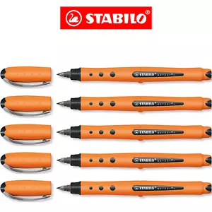 STABILO Tintenroller Rollerball Worker Medium 0,5 mm schwarz 5 stück - Bild 1 von 1