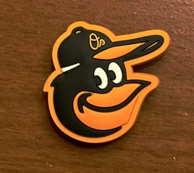 Baltimore Orioles Shoe Charms for Crocs Clogs - Baseball MLB O's Jibbitz - Image 1 of 2