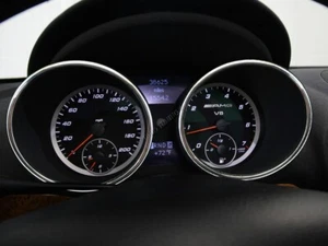 Fits: Mercedes Slk R171 2004-2011 2-Teilig Aluminium Tachoringe Tacho Ringe - Picture 1 of 7