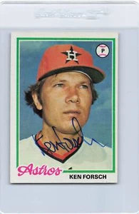 1978 Topps #181 Ken Forsch Astros Signed Auto *K2638 - Picture 1 of 2