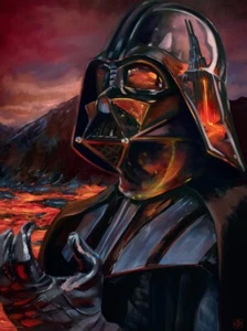 Rogue One: A Star Wars Story Darth Vader Lithographie Kunstdruck CoA 18x24 NEU - Bild 1 von 1