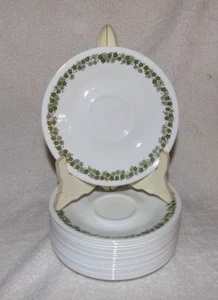 Vtg Corelle Spring Blossom Saucers Lot of 19 - Picture 1 of 8