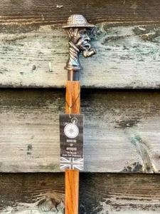Victorian Sherlock Holmes Vintage Walking Cane Designer Style Handle Wooden Gift - Picture 1 of 3