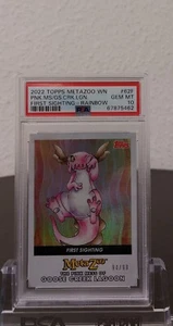 PSA 10 Karte Topps Metazoo First Sighting Pink Mess Goose Creek Lagoon Rainbow - Bild 1 von 5