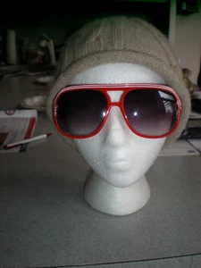 Banana Republic CORDEROS Lana ANGORA Y CONEJO Sombrero Gorro Cable Tejido PEQUEÑO BEIGE - Imagen 1 de 6