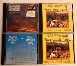Mormon Tabernacle Choir Greatest Hits Wish Upon A Star America Beautiful 4 CDs - Imagen 1 de 5