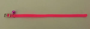 Nylon Elastic Stretch Cat Collar with Bell - 10mm x 30cm - Picture 1 of 3