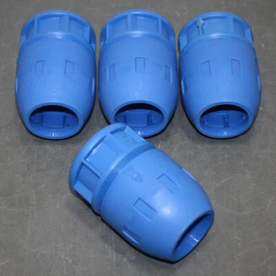(4) RapidAir Fastpipe Compressed Air Cap Fittings F5006, 2" OD Tube / Pipe - Image 1 of 4