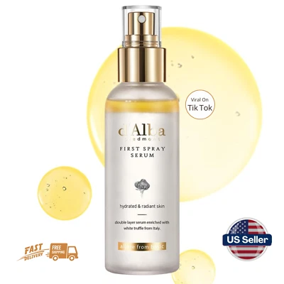D'Alba Piemont italienischer weißer Trüffel erstes Spray Serum, vegane Hautpflege, 3,38 Oz. - Bild 1 von 4