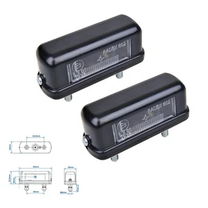 2 x Kennzeichenleuchte Universal Kennzeichen Beleuchtung Nummernschild Anhänger - Bild 1 von 3