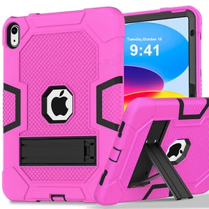 Shockproof Silicone Case Cover For iPad 6/7/8/9/10/11th Air 11" 13" Pro 11 12.9 - Picture 1 of 90