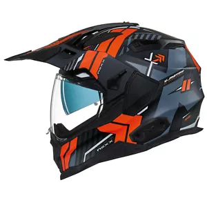 NEXX X.WED XWED 2 Wild Country Black Orange Motorcycle Helmet XS-3XL - Picture 1 of 2