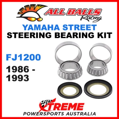 Juego de cojinetes de vástago de dirección All Balls 22-1004 Yamaha FJ1200 FJ 1200 1986-1993 Foto 1 de 2
