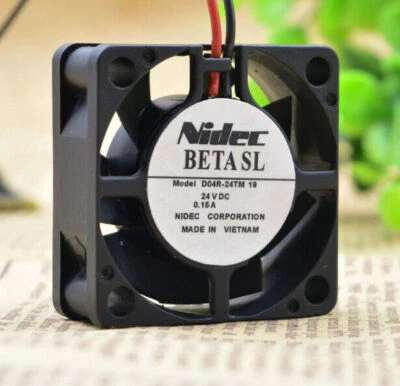 1PCS NEW NIDEC D04R-24TM 19 24V 0.15A 4CM 4015 4cm cooling fan #LRR - Image 1 of 3