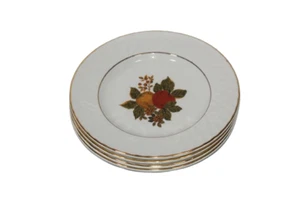 4er Set Enoch Wedgwood Tunstall Ltd Englische Ernte Salatteller Made In England - Bild 1 von 8