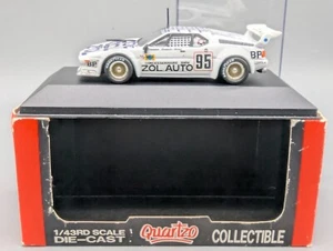 Modellini auto 1:43 Quartzo BMW M1 Zol Auto 24H Le Mans 1980 #95 con scatola originale - Foto 1 di 13