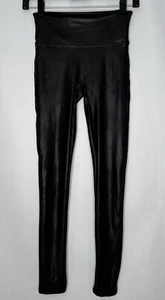 SPANX Faux Leather Leggings SZ S Petite - Picture 1 of 5