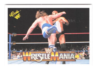 1990 Classic WWF Wrestlemania Bad News Brown / "Hacksaw" Jim Duggan 85 - Image 1 of 2