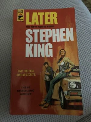 LATER by Stephen King 2021 Hard Case Crime HCC-147 Softcover Paperback Foto 1 de 4