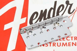 Fender USA Vintage Jimi Hendrix Strat Tremolo Plate Chrome, Left Hand 0040851000 - Picture 1 of 2