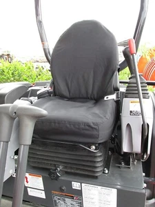 , Black Waterproof Seat Covers for Kubota KX080 Excavator KX033,U35,KX040 in Wat - Picture 1 of 8