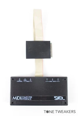 Siel MIDI computer interface for Commodore 64 Computer sid VINTAGE SYNTH DEALER - Image 1 of 4