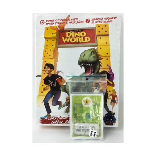 Alley Cat Games Dice Game to Dino World (Deluxe Ed) Box VG+/NM
