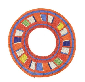 Maasai Beaded Collar Kenya Sidley Collection - Picture 1 of 7