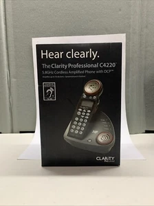 CLARITY C4220+ Extra Loud Cordless Handheld - Picture 1 of 4