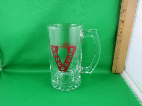 Vancouver Canucks (Millionaires) V Logo Beer Mug Cover