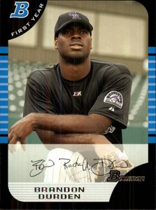 2005 Bowman Draft Baseball #80 Brandon Durden FY RC