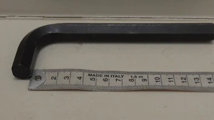 Hexagon Allen Key 9/16"X 150 Imperial U.S.A Made High Tensile Hardened Steel - Picture 1 of 4