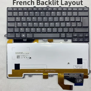 French Backlit Keyboard For Dell Alienware P39G 14X M14X R3 R4 0NTD5X NSK-LB0BC - Picture 1 of 3