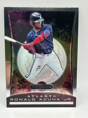 2020 Panini Titan Ronald Acuna Jr. #18 Atlanta Braves NM - Image 1 of 2