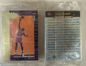MICHAEL JORDAN 1995-96 Upper Deck  COLLECTOR'S CHOICE CRASH THE GAME GOLD Set - Picture 1 of 1