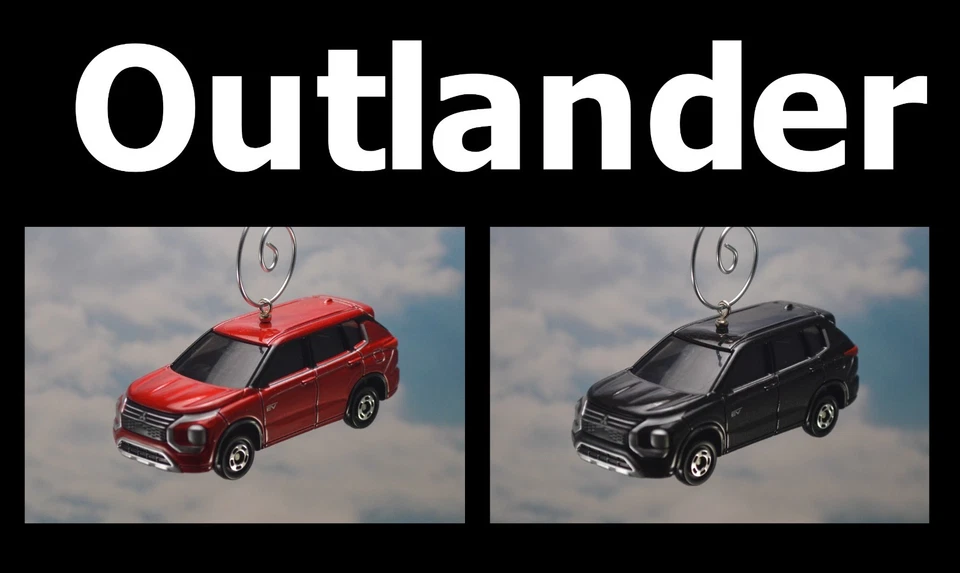 Adorno de Navidad personalizado Mitsubishi Outlander PHEV 1/64 Crossover SUV Adorno Foto 1 de 1