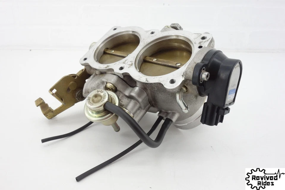 04-09 Aprilia RSV1000 R OEM Cuerpo del acelerador Inyectores Sensor TPS Cuerpos de admisión  Foto 1 de 4