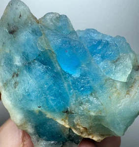 Cristales de sodalita azul tenebrescente fosforescente fluorescente de 335 quilates Afg - Imagen 1 de 18