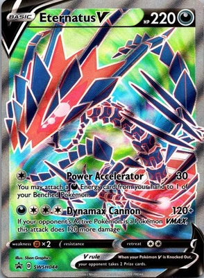Eternatus V Promo SWSH: Sword & Shield Promo Cards SWSH044 NM - Image 1 of 2